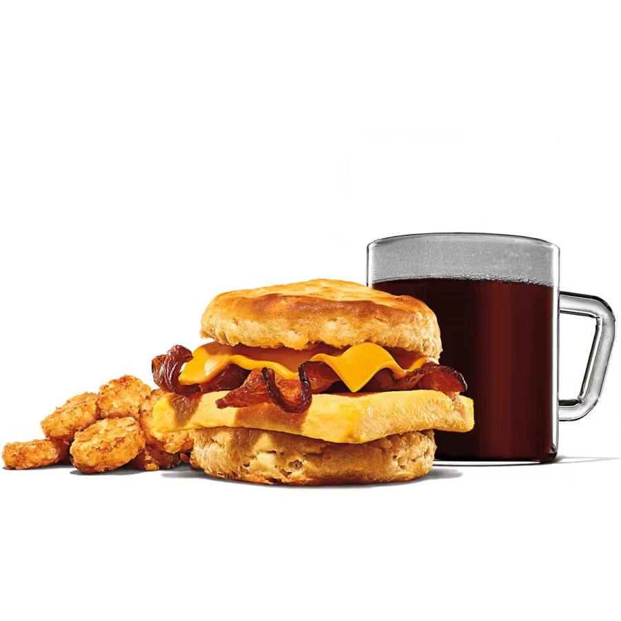 Bacon, Egg & Cheese Biscuit Meals