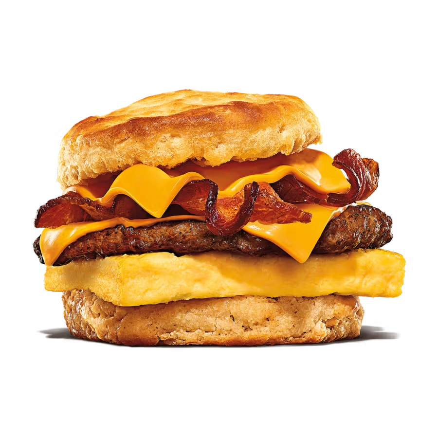 Bacon, Sausage, Egg, & Cheese Biscuit