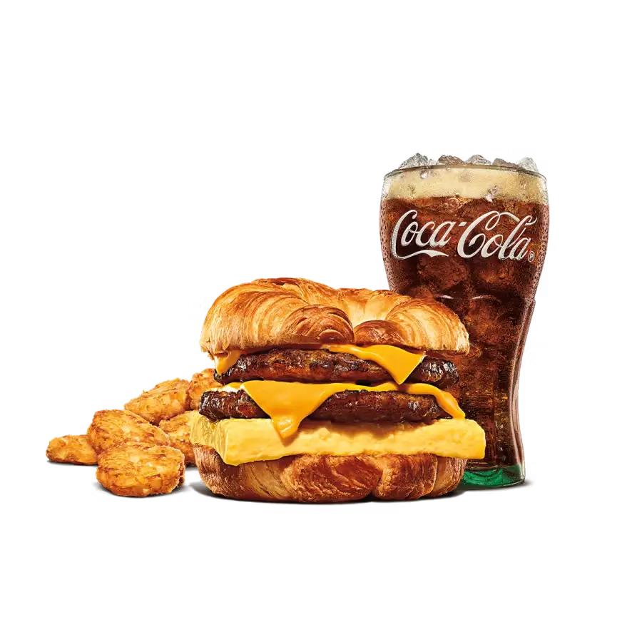 Double Sausage, Egg, & Cheese Croissan'wich Meals