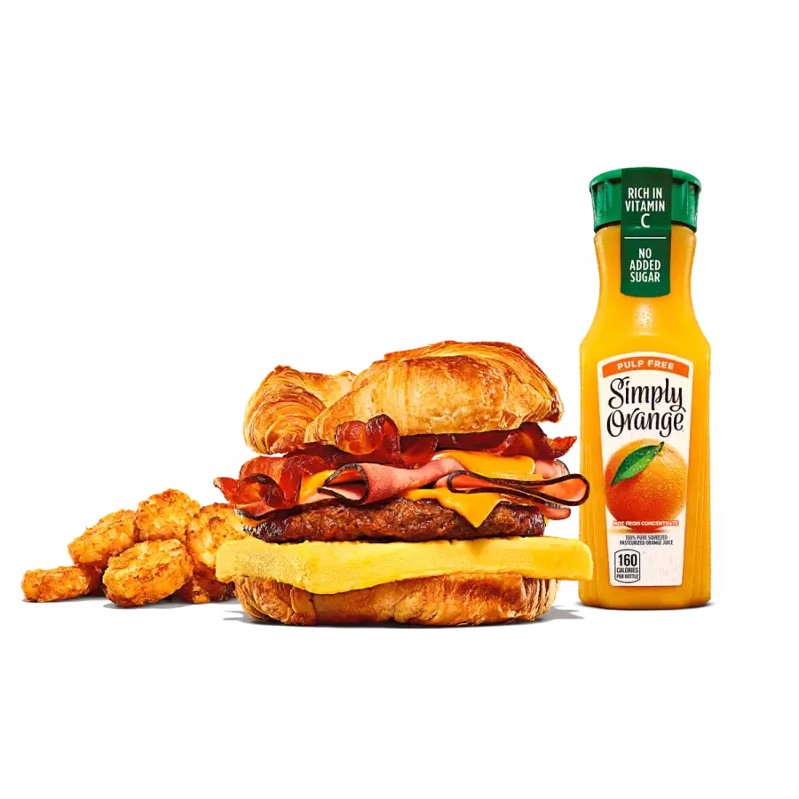 Fully Loaded Croissan'wich Meals